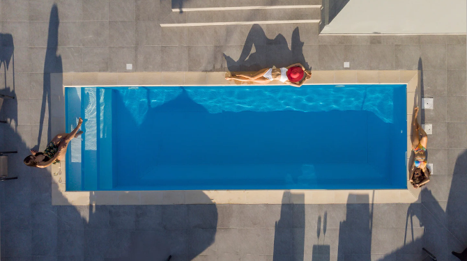 Villas with private pool in Agia Marina Crete